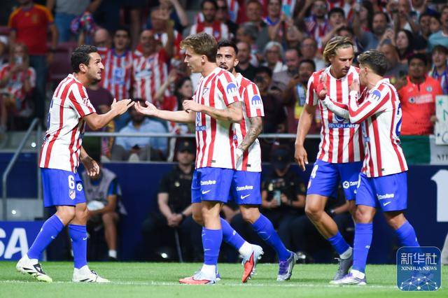 西甲｜马德里竞技胜比利亚雷亚尔