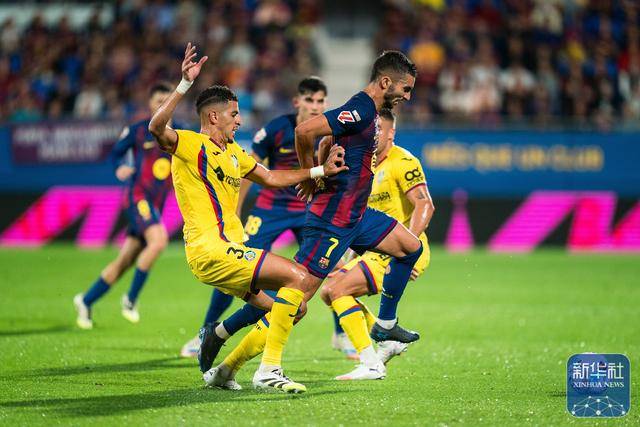 西甲丨巴塞罗那胜赫塔菲