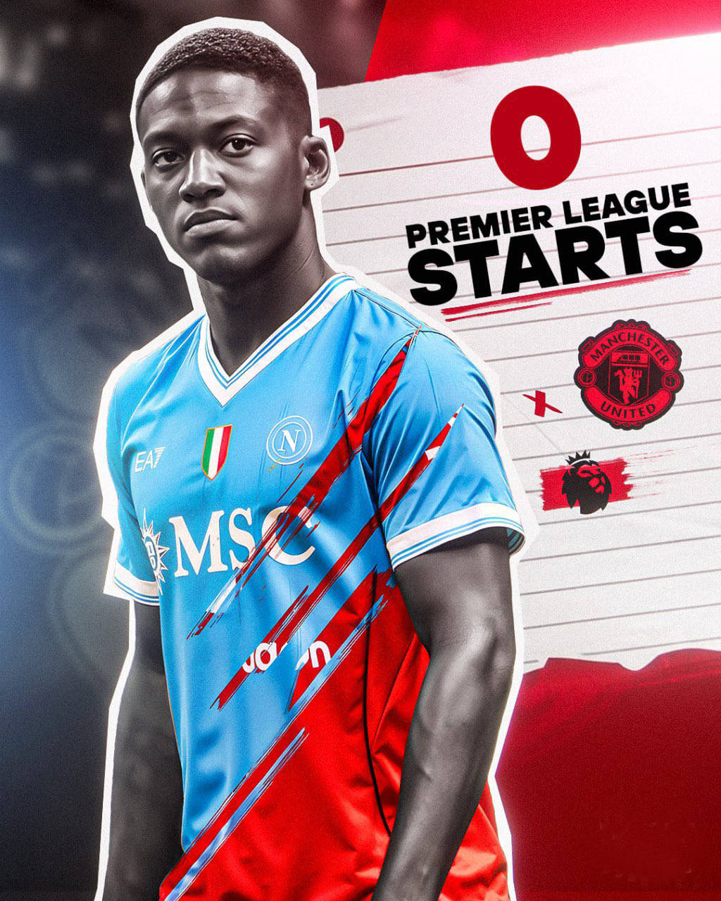 曼联为新帝星标价揭晓，月底相约谈判未来！小麦游说那不勒斯引进