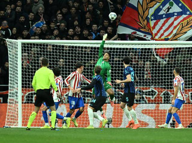 足球｜欧冠：马德里竞技胜国际米兰