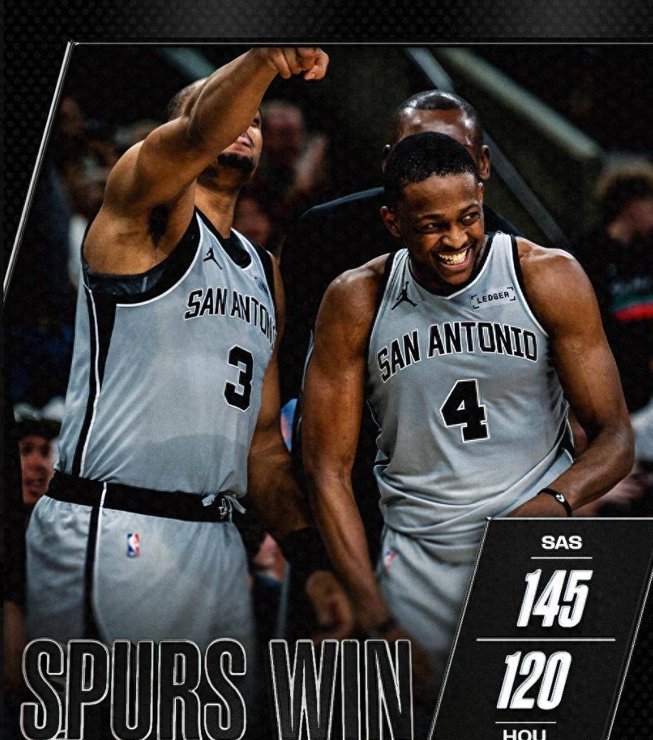 圣安东尼奥马刺近16战狂取15胜，对阵雷霆掘金等豪强战绩13胜3负，文班亚马进入MVP前二讨论呼声挺高